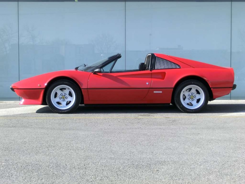 FERRARI 308 GTS CARBURATORI -Targa originale
