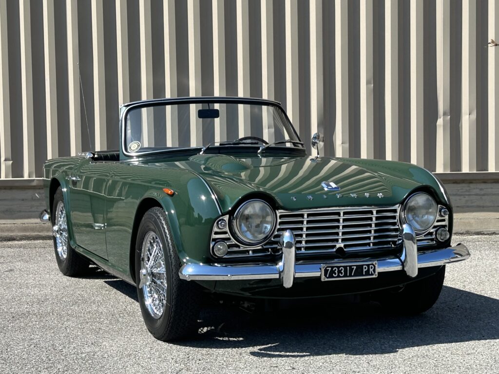 Triumph TR4 Italiana/ targa originale.